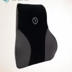 Top Gear Dr. Spine Memory Foam Seat Back Rest in Black