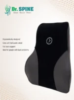 Top Gear Dr. Spine - Black Memory Foam Seat Back Rest