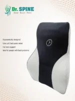 Top Gear Dr. Spine - Ice Gray Memory Foam Seat Back Rest