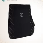 Top Gear Dr. Spine Slim Memory Foam Seat Back Rest in Silver/Black