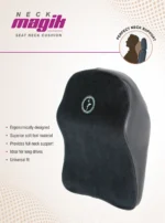 Top Gear Neck Magik Series - Black Memory Foam Neck Cushion