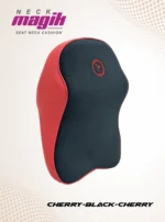 Top Gear Memory Foam Neck Cushion in Cherry/Black, Neck Magik Series