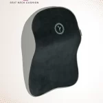 Top Gear Memory Foam Neck Cushion in Ice Gray/Black, Neck Magik Series