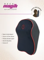 Top Gear Neck Magik Series - Red/Black Memory Foam Neck Cushion