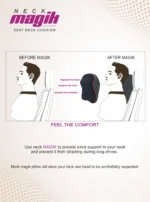 Top Gear Neck Cushion - Red/Black, Neck Magik Series