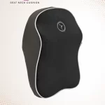 Top Gear Memory Foam Neck Cushion in Silver/Black, Neck Magik Series