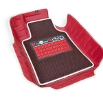 Top Gear 4D Leatherette Car Mats - (Rody - Honey Comb) Customized Premium Quality Car Mat