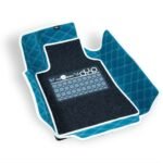 Top Gear 4D Leatherette Car Mats - (Cross - PVC Coil) Customized Premium Quality Car Mat