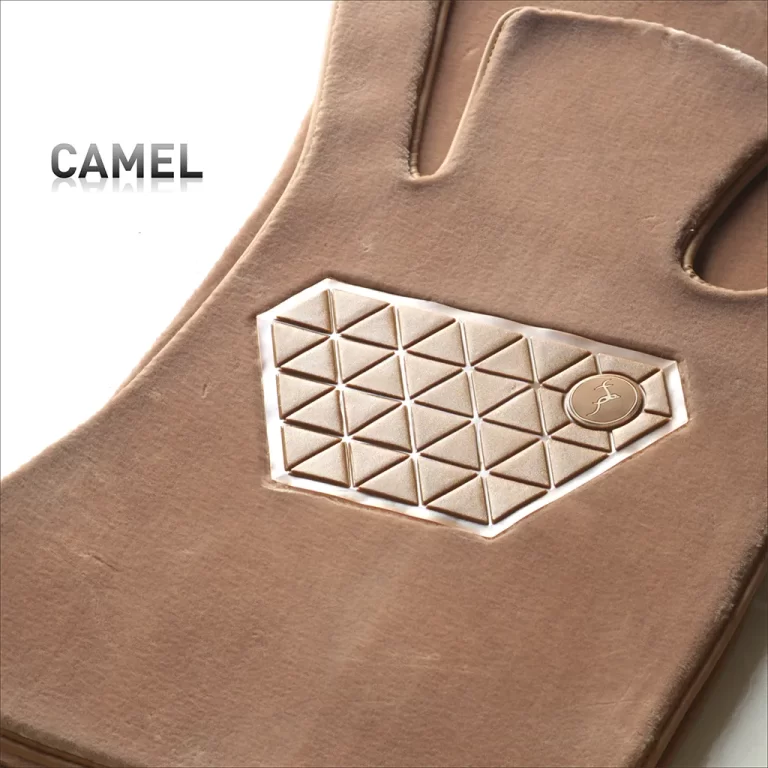 top gear pristine cashmere camel color mat - luxury car floor mat