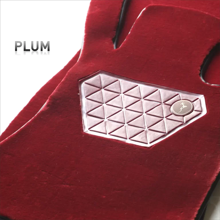 top gear pristine cashmere plum red color mat - luxury car floor mat
