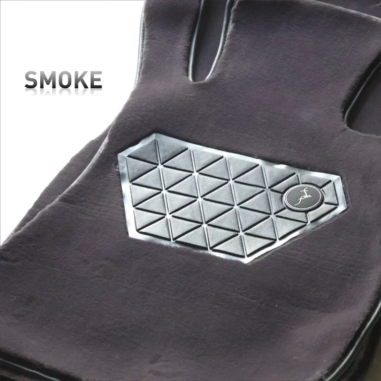 top gear pristine cashmere smoke color mat - luxury car floor mat