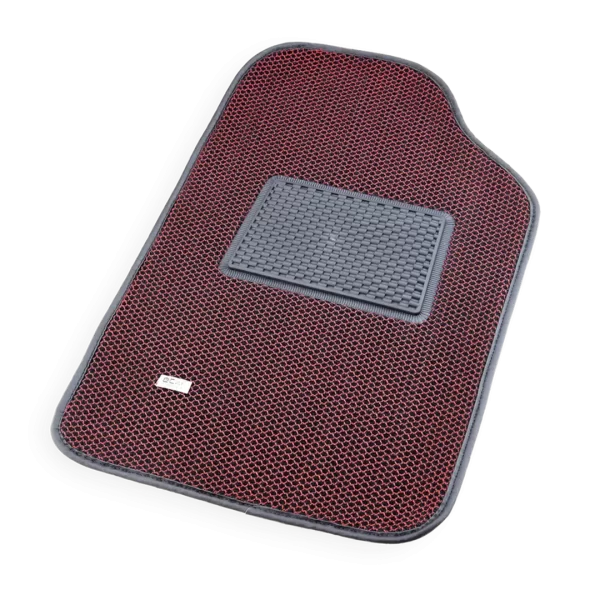top gear ecko series uni-comb car mat set - universal car floor mats