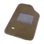 Top Gear UNI-COMB Car Mats Yellow - Stylish Car Floor Mats