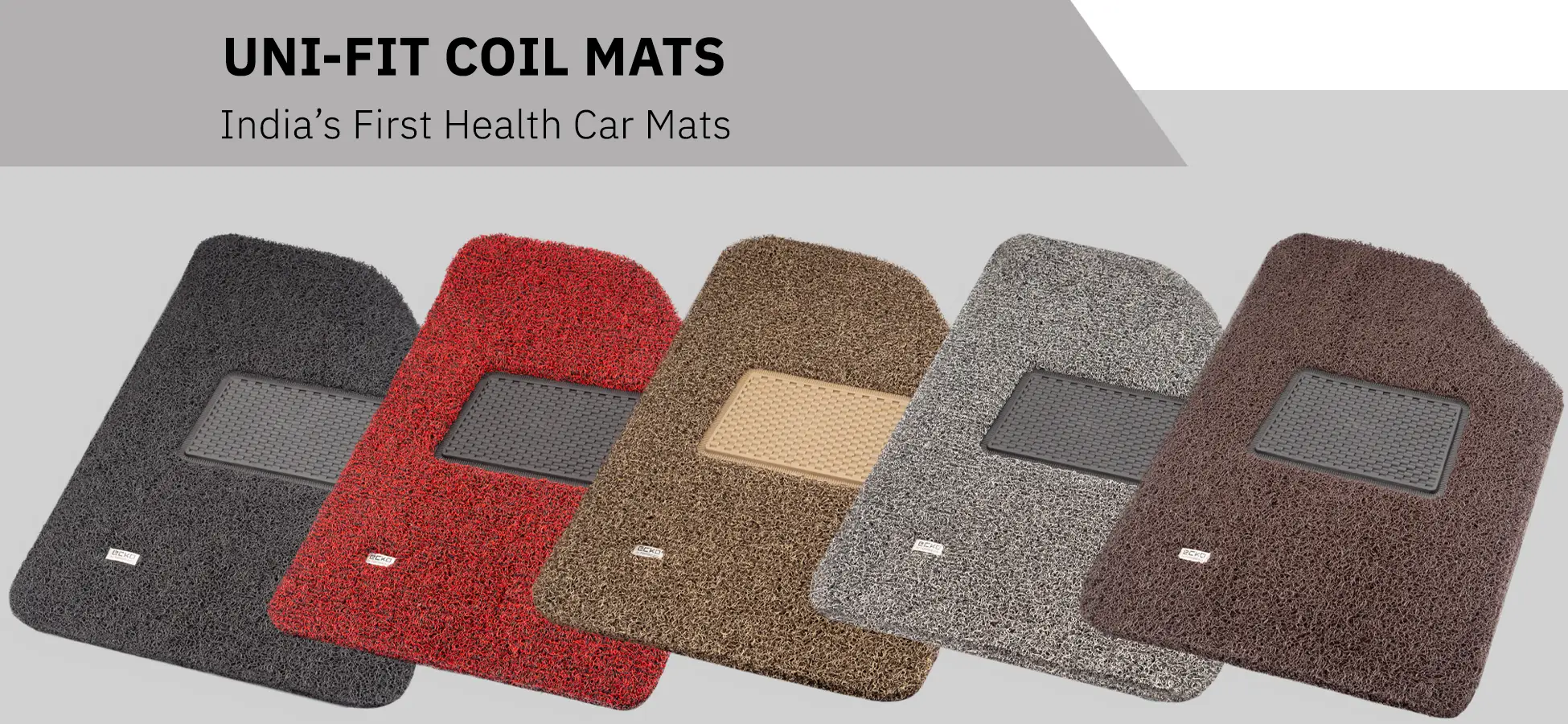 top gear uni-fit mats - universal fit car floor mats