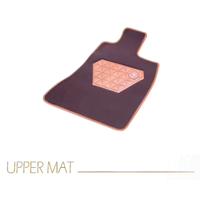 top gear pristine series upper mat ultra luxury car mat