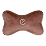 Memory Foam Neck Cushion - Pluto (Coffee Color) - Pack of 2 Pcs - Car Travel Accessories.