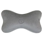 Memory Foam Neck Cushion - Pluto-1 (Gray) - Pack of 2 Pcs - Car Travel Accessories.