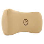 Memory Foam Neck Cushion - Pluto (Beige Color) - 2-Pack - Car Seat Neck Support.