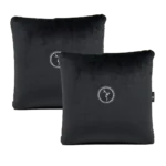 Top Gear Memory Foam Seat Cushions (Pack of 2 Pcs) - Black - Comfortable Seat Support.