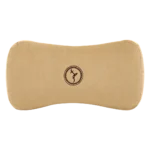 Memory Foam Neck Cushion - Pluto (Beige Color) - Set of 2 - Car Seat Accessories.
