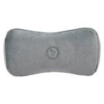 Memory Foam Neck Cushion - Pluto-2 (Gray) - Pack of 2 Pcs for Comfortable Car Travel