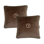 Top Gear Memory Foam Seat Cushions (Pack of 2 Pcs) - Coffee - Comfortable Seat Support.