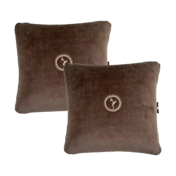 Top Gear Memory Foam Seat Cushions (Pack of 2 Pcs) - Coffee - Comfortable Seat Support.
