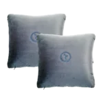 Top Gear Memory Foam Seat Cushions (Pack of 2 Pcs) - Gray - Comfortable Seat Support.