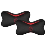 Memory Foam Neck Cushion - Neptune (Red/Black Color) - Pack of 2 Pcs for Comfortable Car Travel.